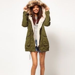 ASOS fleece lined Parka